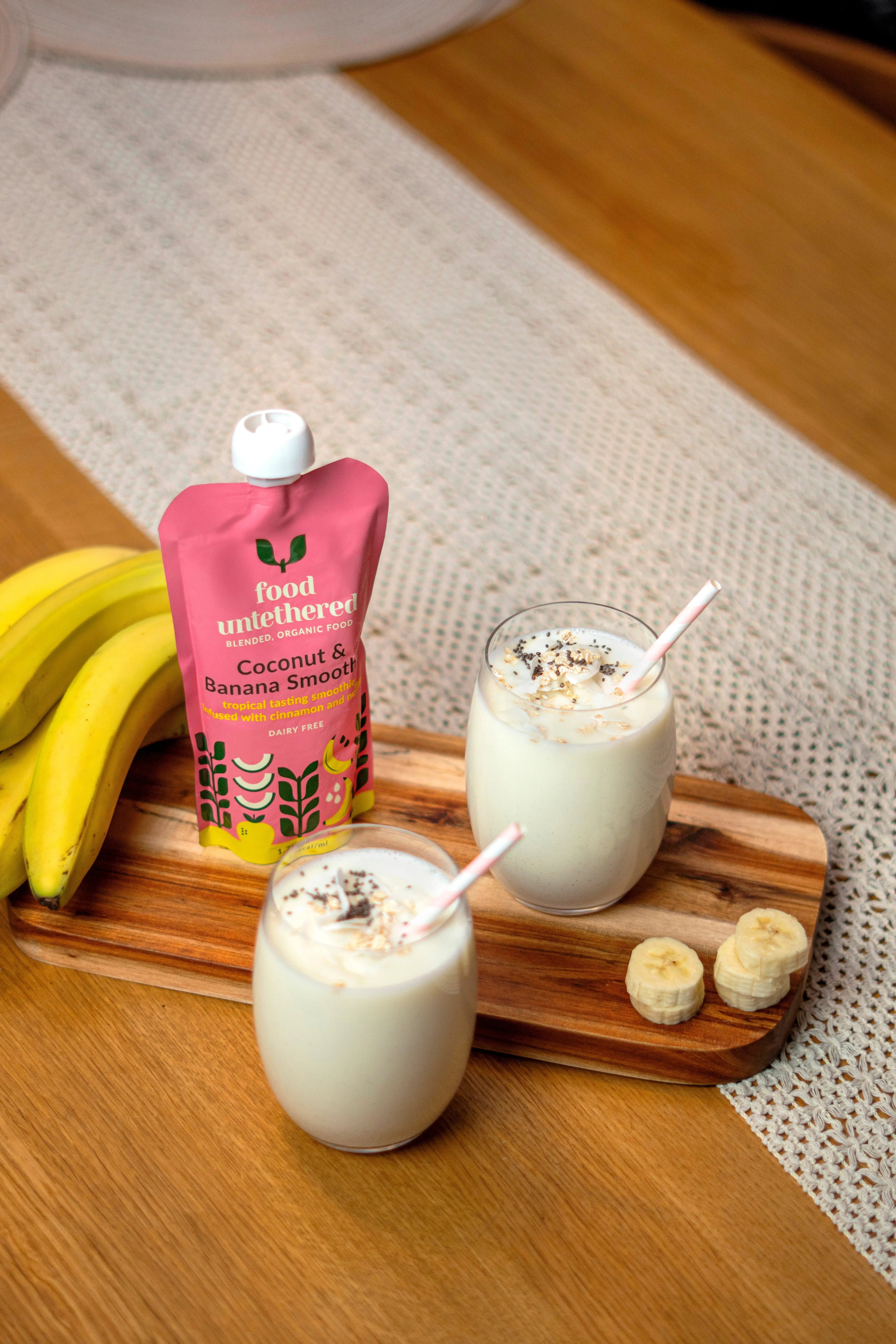 Banana and Coconut Smoothie
 &ndash; Food Untethered