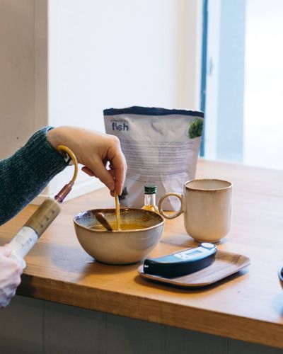 A simple, visual guide to using Hiquid Food within a blended diet